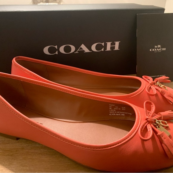 Brand new Coach flats - Picture 1 of 6